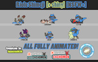 Riolu Shimeji [D/L] [+shiny] [NSFW-] [NSFW+] by BlackCachomon