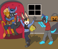 Halloween Scare by HalcyonWinter