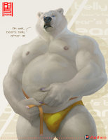 Bear's belly by Anhes