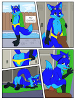 Fun at the pool by HalcyonWinter