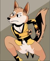 Zurikizan fox  by arineu