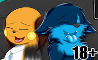 Comfy night w/ pikas by Cloufy
