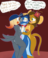 Sandwiched by Cute Girls by Ultilix