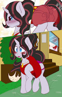 Patreon Reward: Quantum enjoying a day out by kyokimute