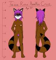 | Character Reference | Tessa Rene Hamilton Cruz by CCubed