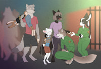Namingway [Commission - Coloured Sketch] by Peony