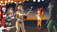 NekoStar Beachside Bar [YCH] by NekoStar