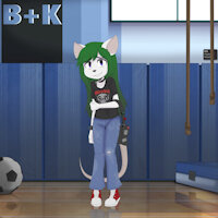 Roxy Emerald (updated) by JessiRain