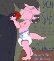 Forced BJ YCH - No auction - $45 by RiskItForTheBiscuit