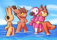 Animal Crossing Swimming Update by Ultilix