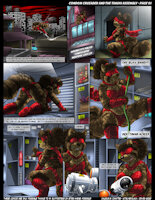 Condom Crusader and the Tanuki Assembly - page 1 by kitsuneyoukai