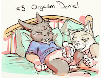 Kinktober Day 3: Orgasm Denial by lavilovi