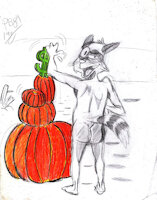 Inktobre8/Pumkin Bumpkin - 8 by Eraldocoil1ax