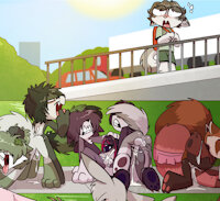 *YCH*_Anal by the canal and other explicit exploits by Fuf