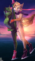 Free Skating - YCH Collab Result! (+ Edits!) by Nekome