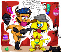 LISOBELKA caught LISOBYDLO by MADJerk