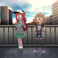 Mabd and Kyte (newly adopted by me) by TerraMGP