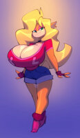 Big Bouncy Bandicoot Tits... DAMN IT!! by bigdad