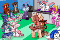 First Sleepover! by Walpurgie