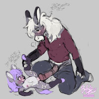 OC doodledump: Fig and Kurt's Twins by ItsyMitsy