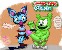 Gummibar and his bitch, I mean, CAT by MADJerk