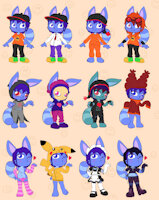 Chimi Starr (outfits) by Chimi