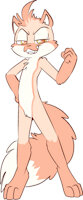 Sparky the fox by baal666