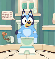 Bluey by scat