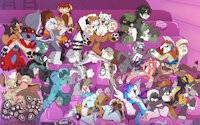 *YCH*_Bonking in the bouncy castle by Fuf