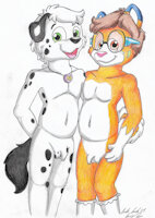 Two Naked Boys by SilverSimba01