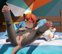 [YCH Result] Morning Hour for TsunderePanda by SteelCat