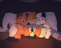Late at night by Tuntematon