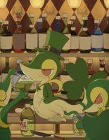 Clover leaf snivy by Tricksta