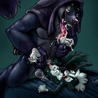 Keon & Pux in: The Monster Under The Bed, Part 2: The Slobbering by Pux