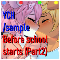 [YCH Sample] Before school starts - Part 2 by Spunkie