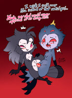 Comm - Stolas' new friend by SoulCentinel