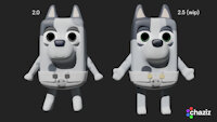 chaziz muffin heeler rig 2.0 vs 2.5 [wip] by MushyMuffin