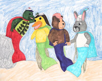 The Wonder Mer-Pets by MrRoseLizard
