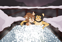 Wolfelix [Commission - Flat Colour] by Peony