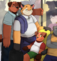 In the full bus by Tuntematon