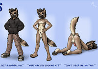 Markus' Ref Sheet [With Bonus Art!] by Pux