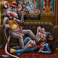 Izvini in: Chuck's Dressing Room of Depravity [With Bonus Art!] by Pux