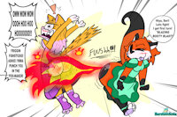 Ashie's Flaming Fanny by BarefootSoda