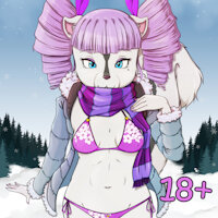 Charlotte: Winter Bikini by RisingDragon