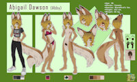 Abigail Dawson [Reference Sheet] by KDraws