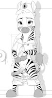 Zootopia Zebra Scout by Tricksta