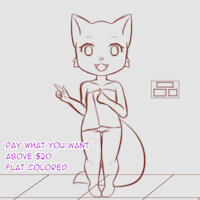 Pay What you want cub ych CLOSED by NennaBun
