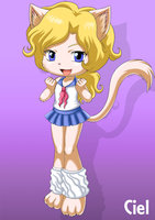 Ciel (Clothed and Nude versions) by bbmbbf