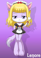 Lenore (Clothed and Nude) by bbmbbf