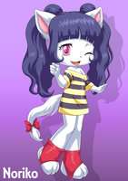 Noriko (clean and nude) by bbmbbf